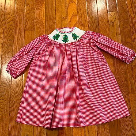 marmellata Other - Marmellata smocked Christmas tree dress 2t